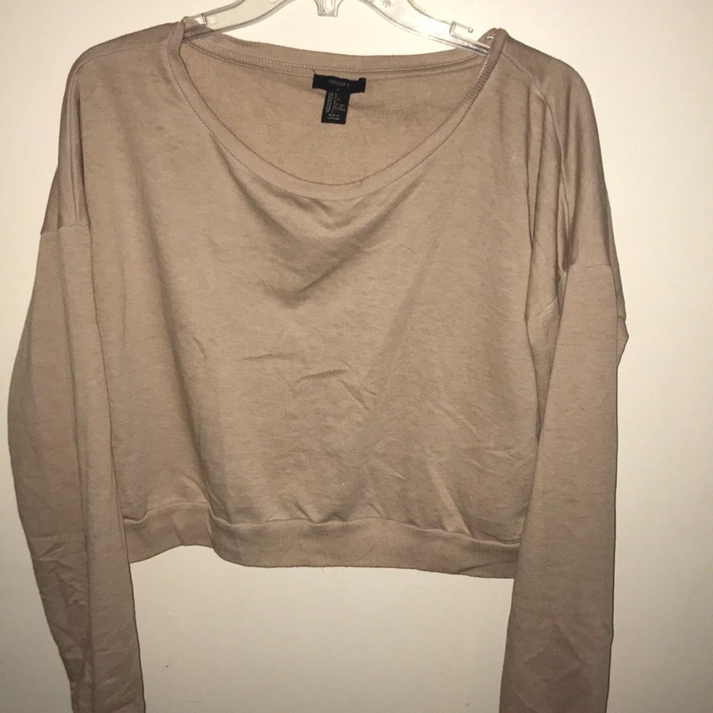 Cropped sweater